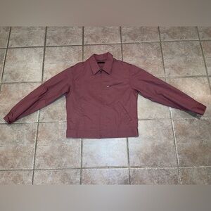 Men's Burgundy Jacket